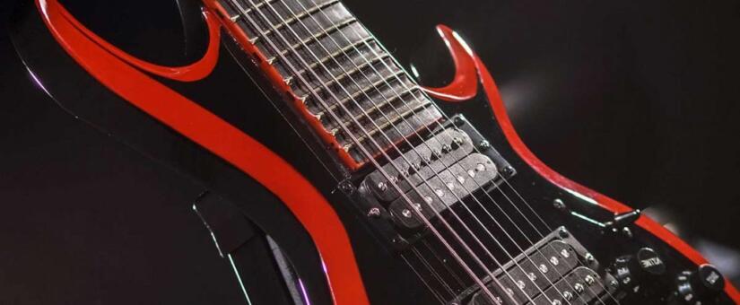 8 string electric guitar